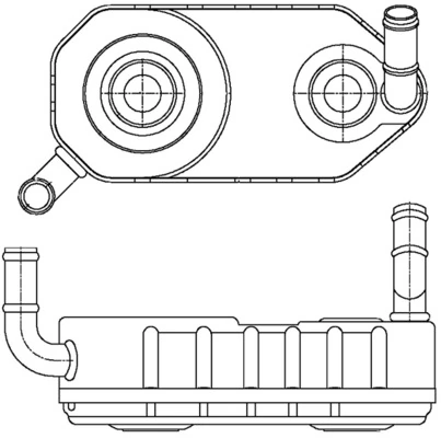 Oil Cooler, automatic transmission
