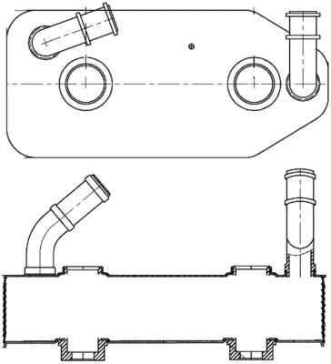 Oil Cooler, automatic transmission