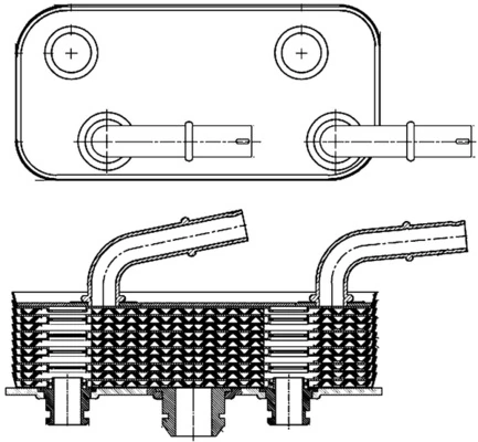 Oil Cooler, automatic transmission