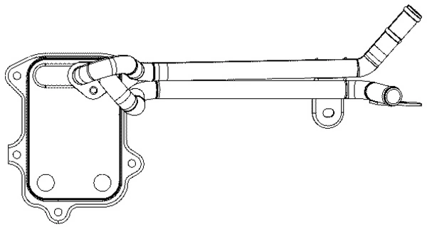 Oil Cooler, engine oil