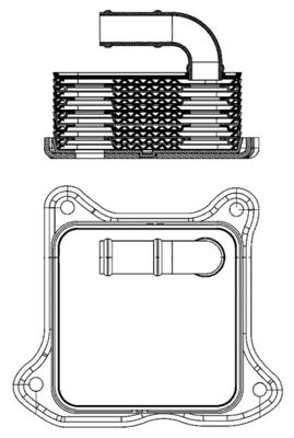 Oil Cooler, engine oil