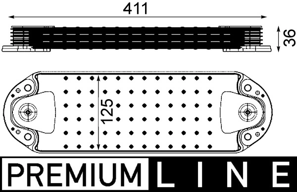 Oil Cooler, engine oil
