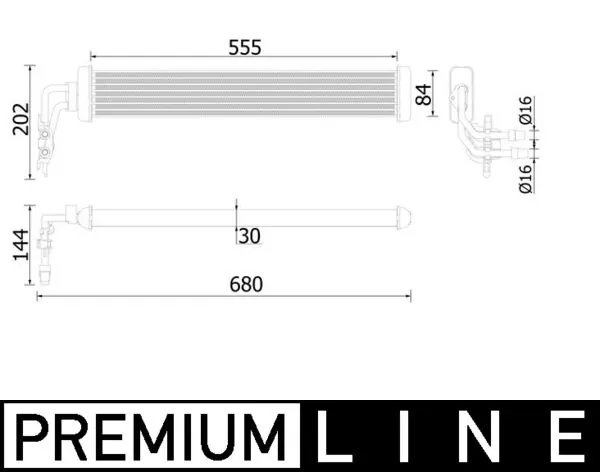 Oil Cooler, automatic transmission