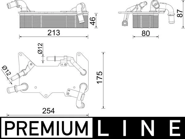 Oil Cooler, automatic transmission