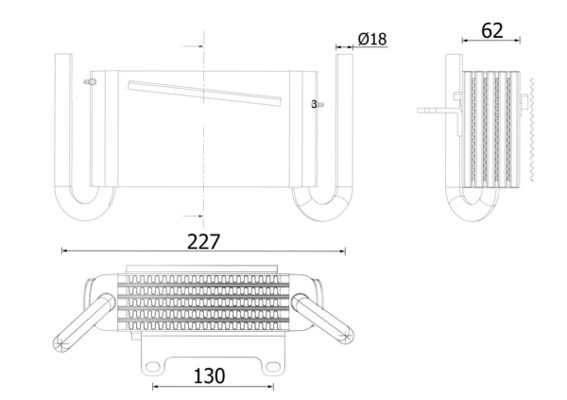 Oil Cooler, engine oil