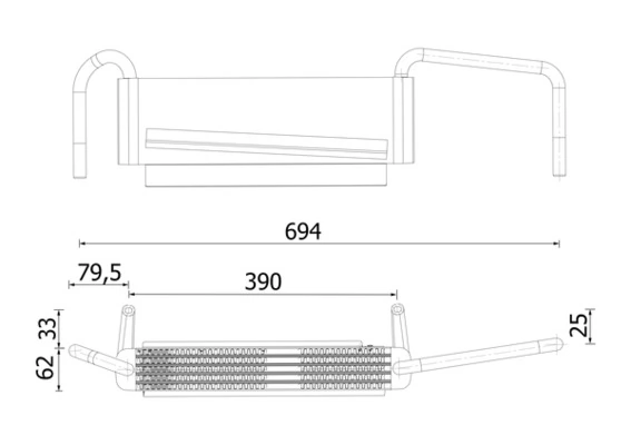 Oil Cooler, engine oil