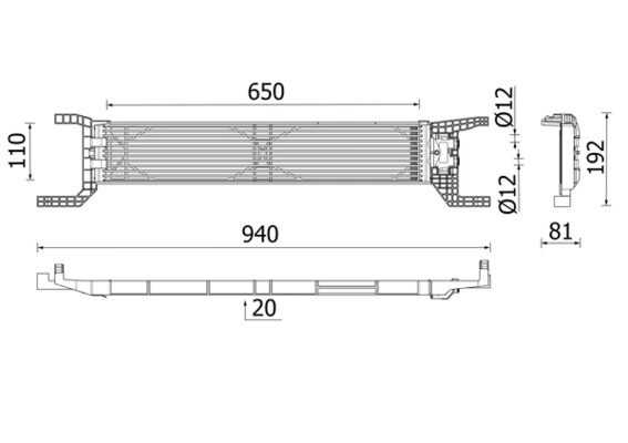 Oil Cooler, automatic transmission