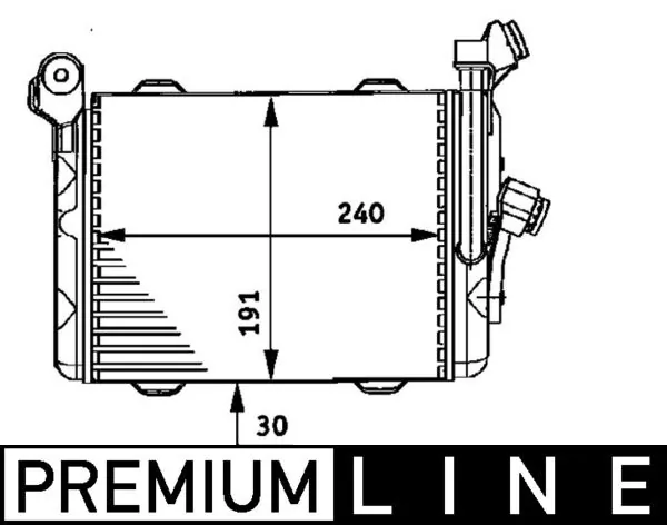 Oil Cooler, engine oil