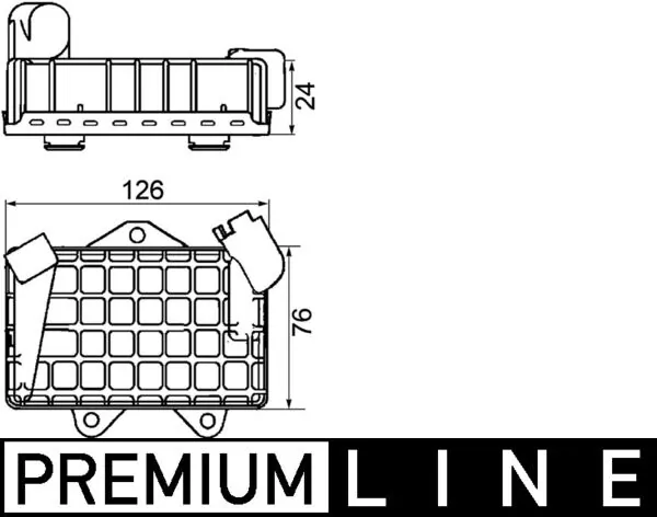 Oil Cooler, engine oil