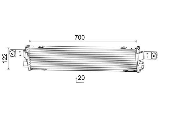 Oil Cooler, automatic transmission