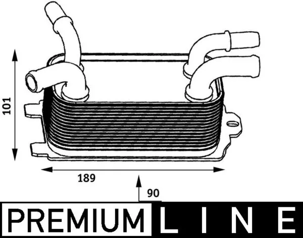 Oil Cooler, engine oil