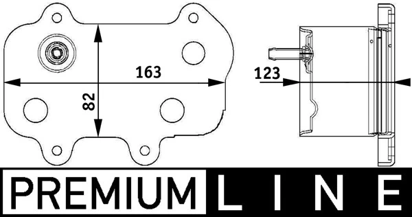 Oil Cooler, engine oil