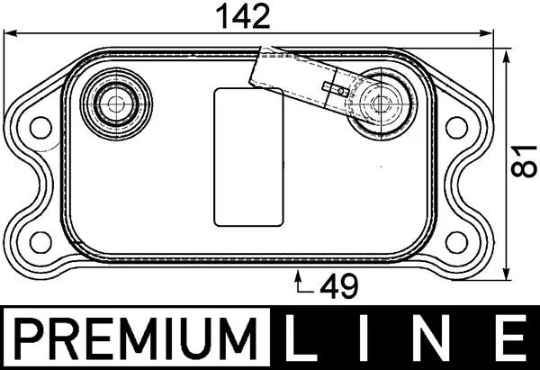 Oil Cooler, engine oil