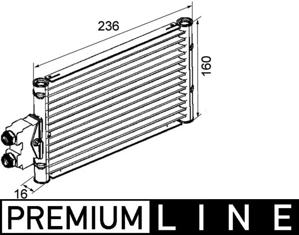 Oil Cooler, automatic transmission