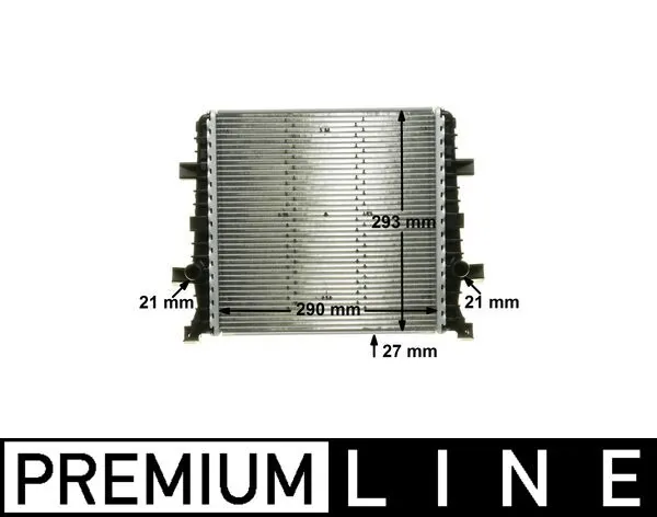Radiator, engine cooling