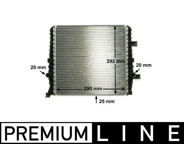 Radiator, engine cooling