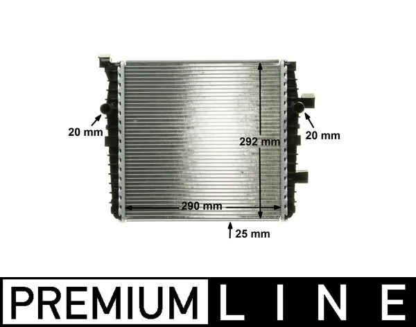 Radiator, engine cooling
