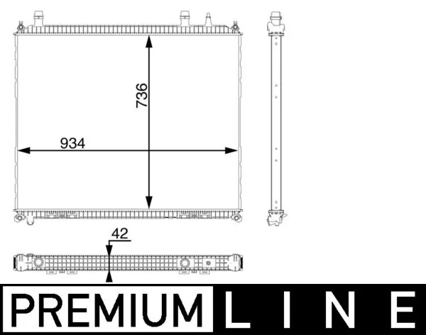 Low Temperature Cooler, charge air cooler