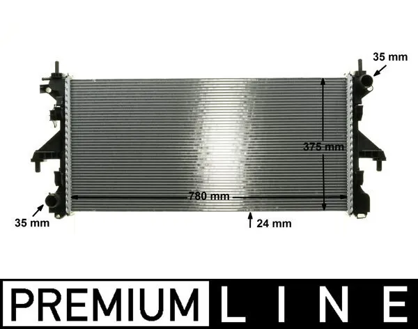 Radiator, engine cooling