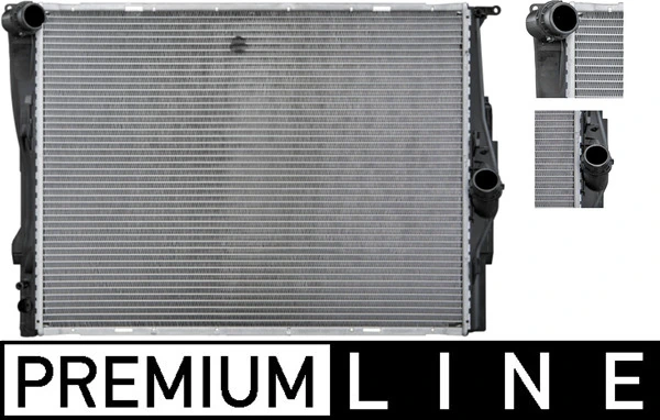 Radiator, engine cooling