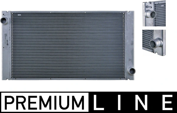 Radiator, engine cooling