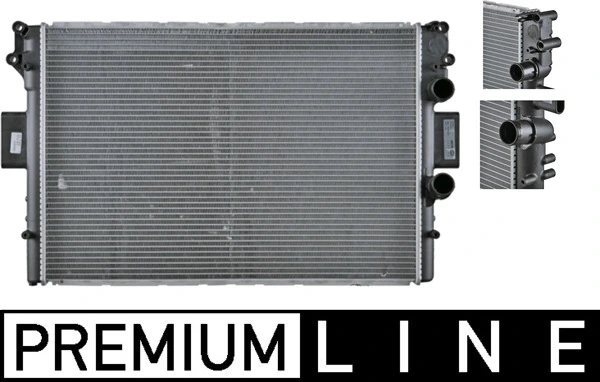 Radiator, engine cooling