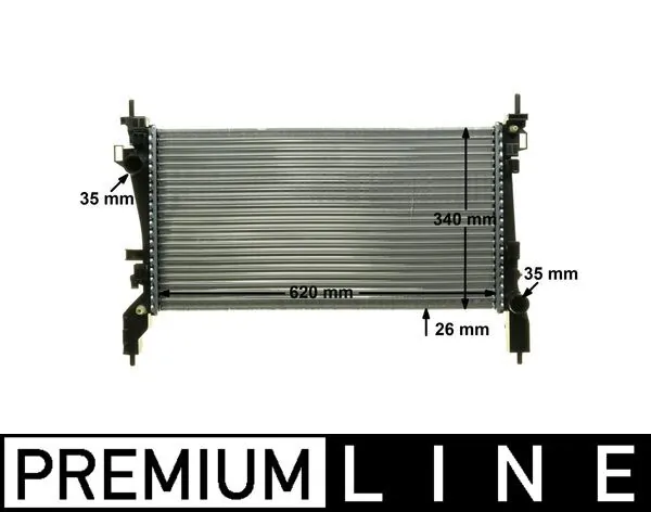 Radiator, engine cooling