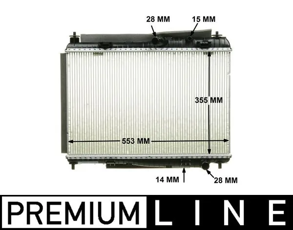 Radiator, engine cooling