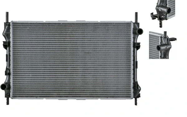 Radiator, engine cooling
