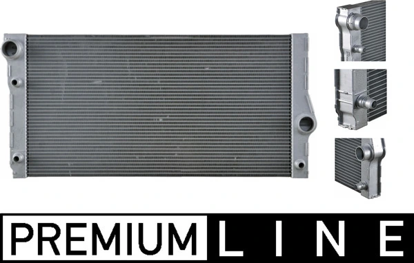 Radiator, engine cooling