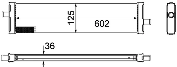 Radiator, engine cooling