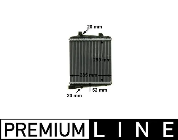 Radiator, engine cooling
