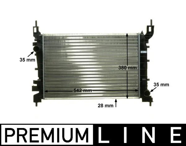 Radiator, engine cooling