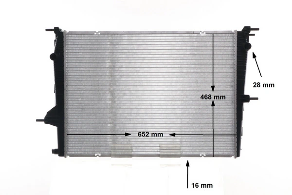 Radiator, engine cooling