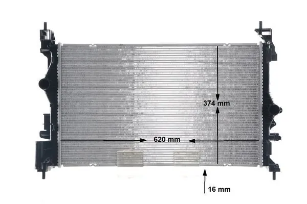 Radiator, engine cooling