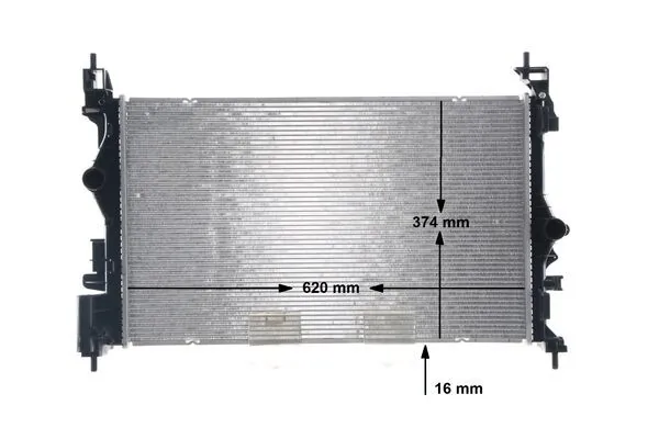 Radiator, engine cooling