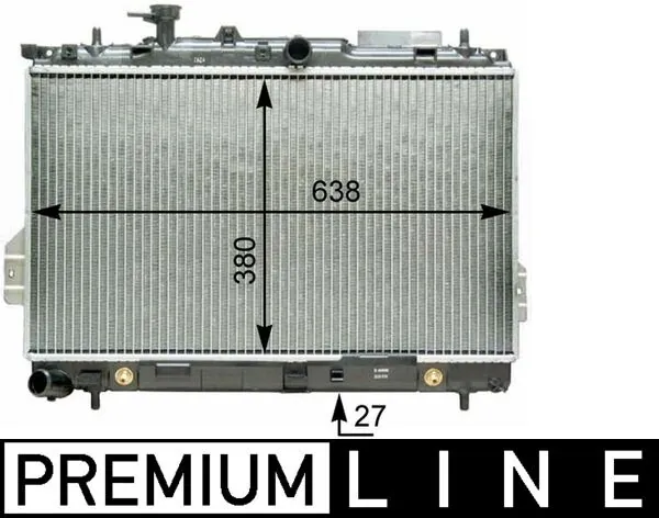Radiator, engine cooling