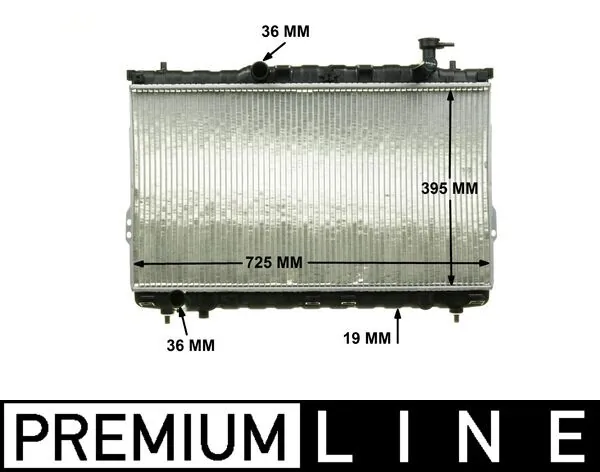 Radiator, engine cooling