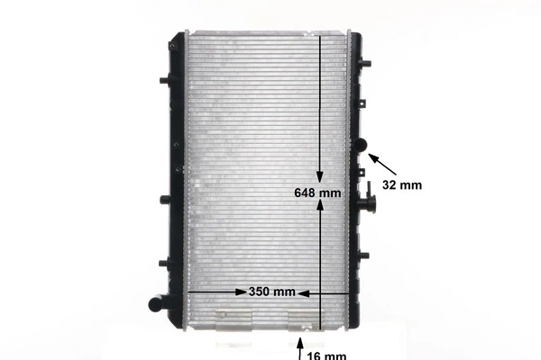 Radiator, engine cooling