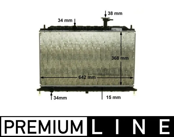 Radiator, engine cooling