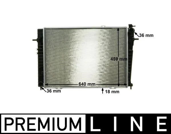 Radiator, engine cooling