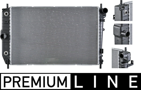 Radiator, engine cooling
