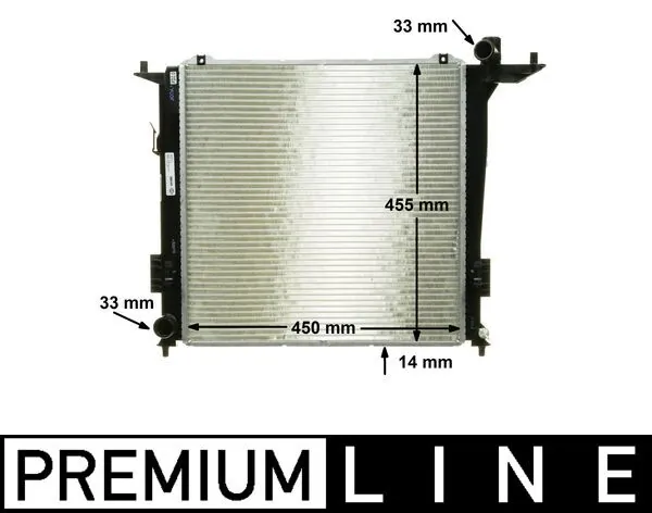 Radiator, engine cooling