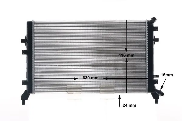 Radiator, engine cooling