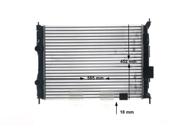 Radiator, engine cooling