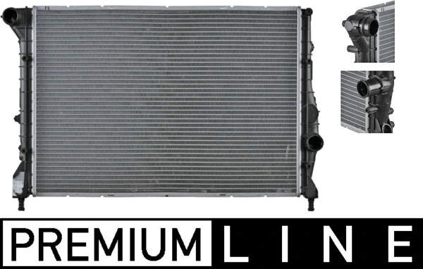 Radiator, engine cooling