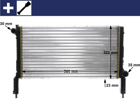 Radiator, engine cooling