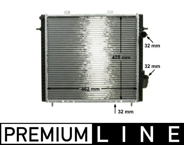 Radiator, engine cooling