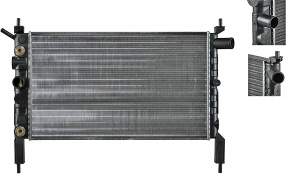 Radiator, engine cooling