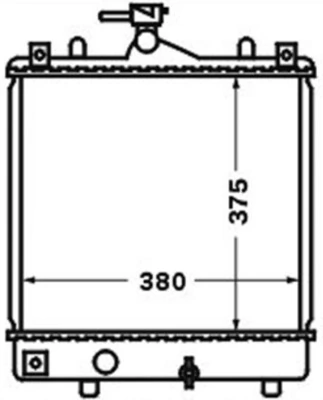 Radiator, engine cooling